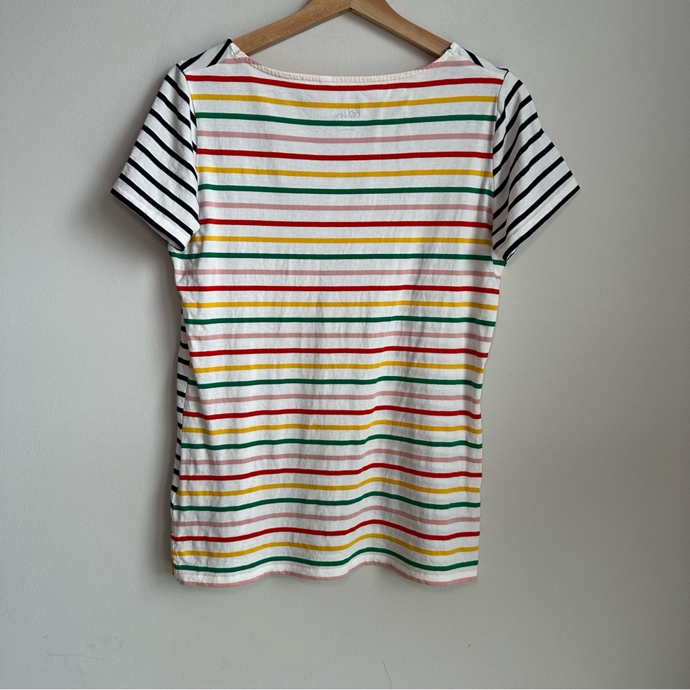 Boden Rainbow "Stripes Ahead Of The Rest' Shirt - Picture 5 of 5